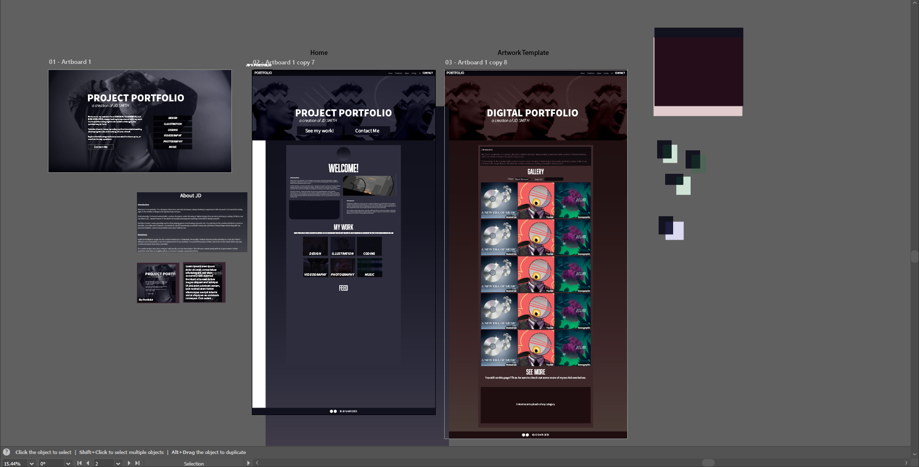 Portfolio Mockup v2