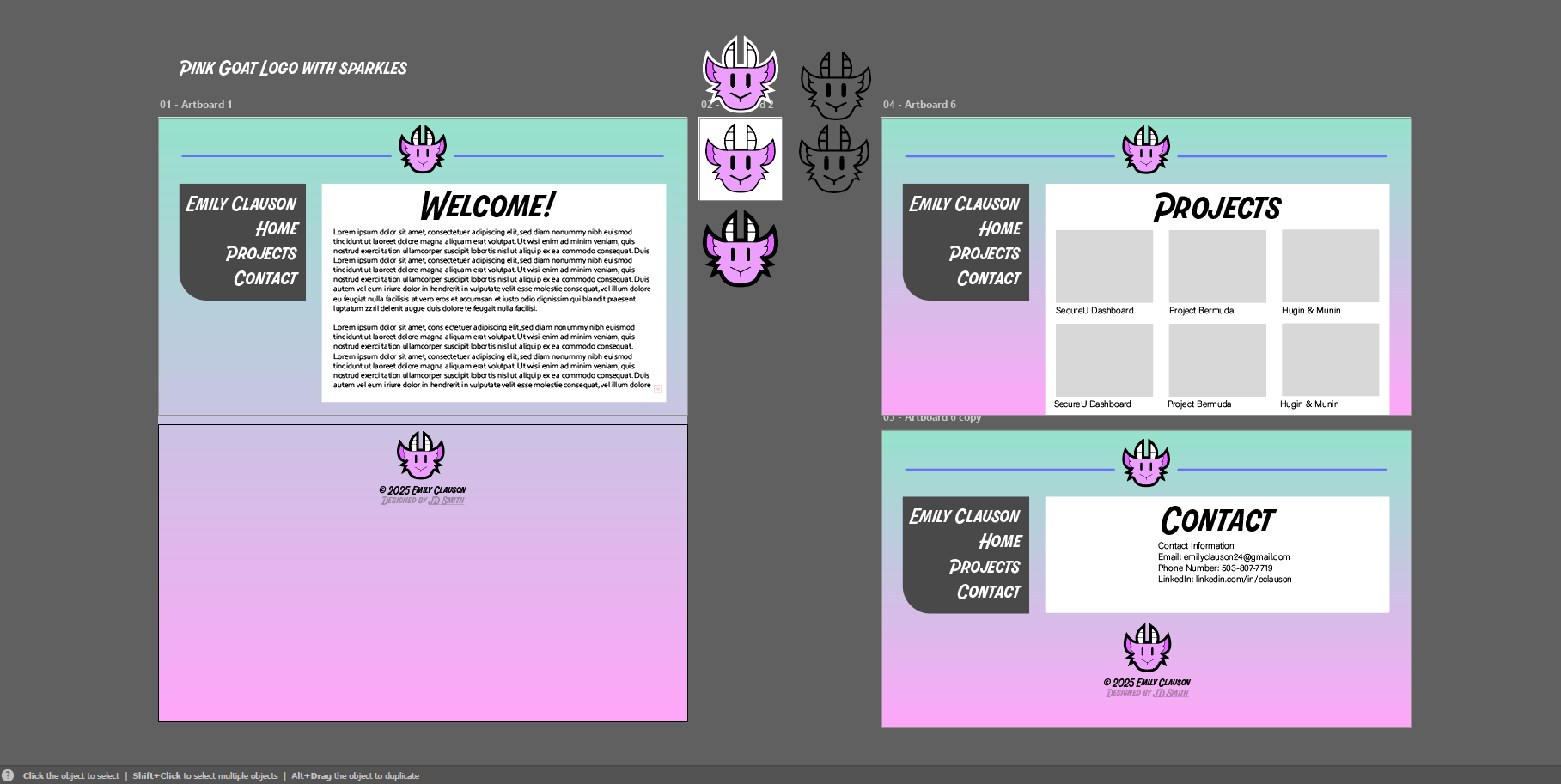 Emily Portfolio Mockup