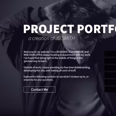 My own portfolio